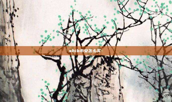 shib币安怎么买-