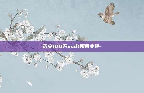 币安100万usdt如何变现-