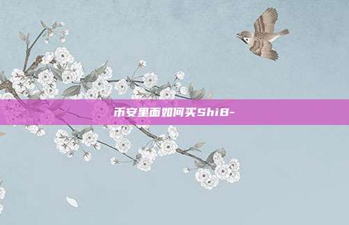 币安里面如何买ShiB-