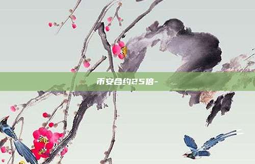 币安合约25倍-