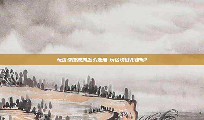 玩区块链被抓怎么处理-玩区块链犯法吗?