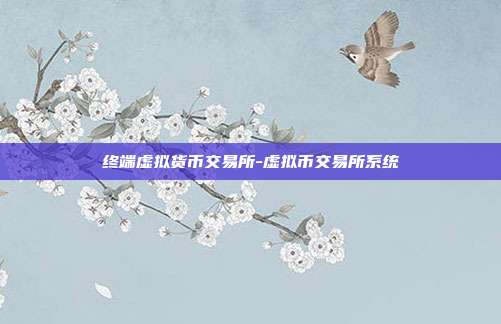 终端虚拟货币交易所-虚拟币交易所系统