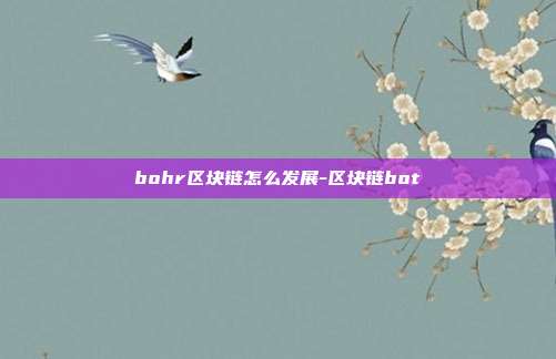 bohr区块链怎么发展-区块链bot