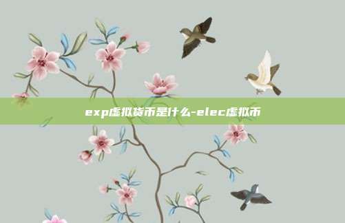 exp虚拟货币是什么-elec虚拟币