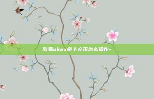 欧易okex链上充币怎么操作-