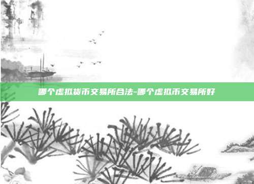 哪个虚拟货币交易所合法-哪个虚拟币交易所好